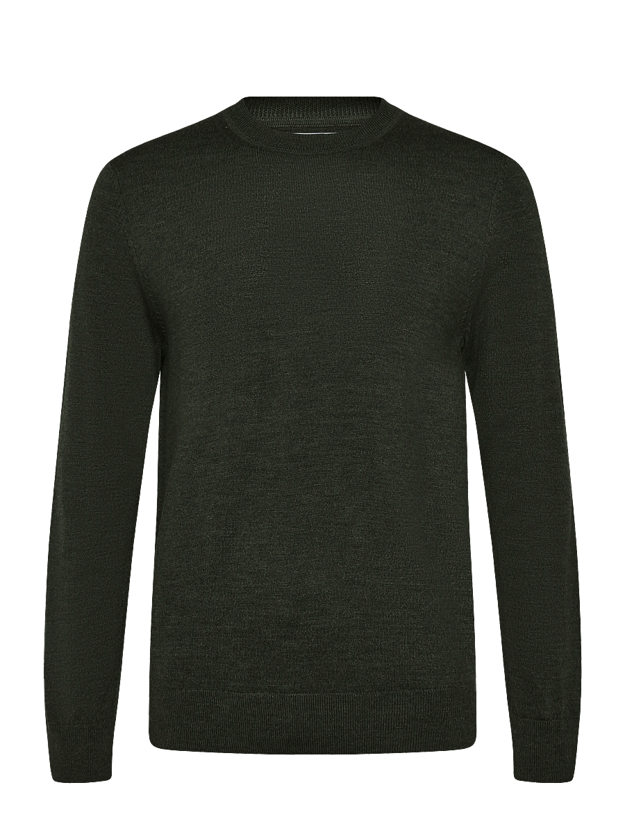 NN.07 - Ted 6605 Sweater - round necks - green - 0