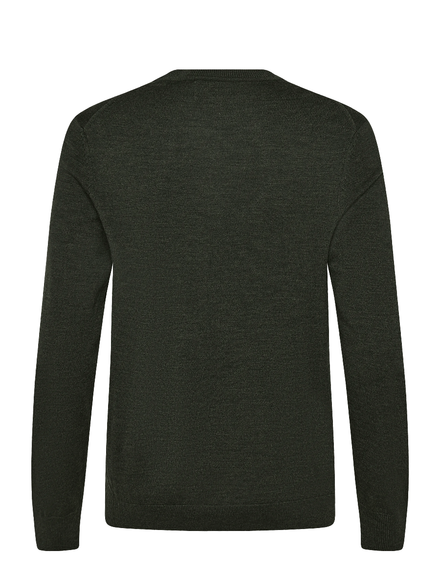 NN.07 - Ted 6605 Sweater - round necks - green - 1