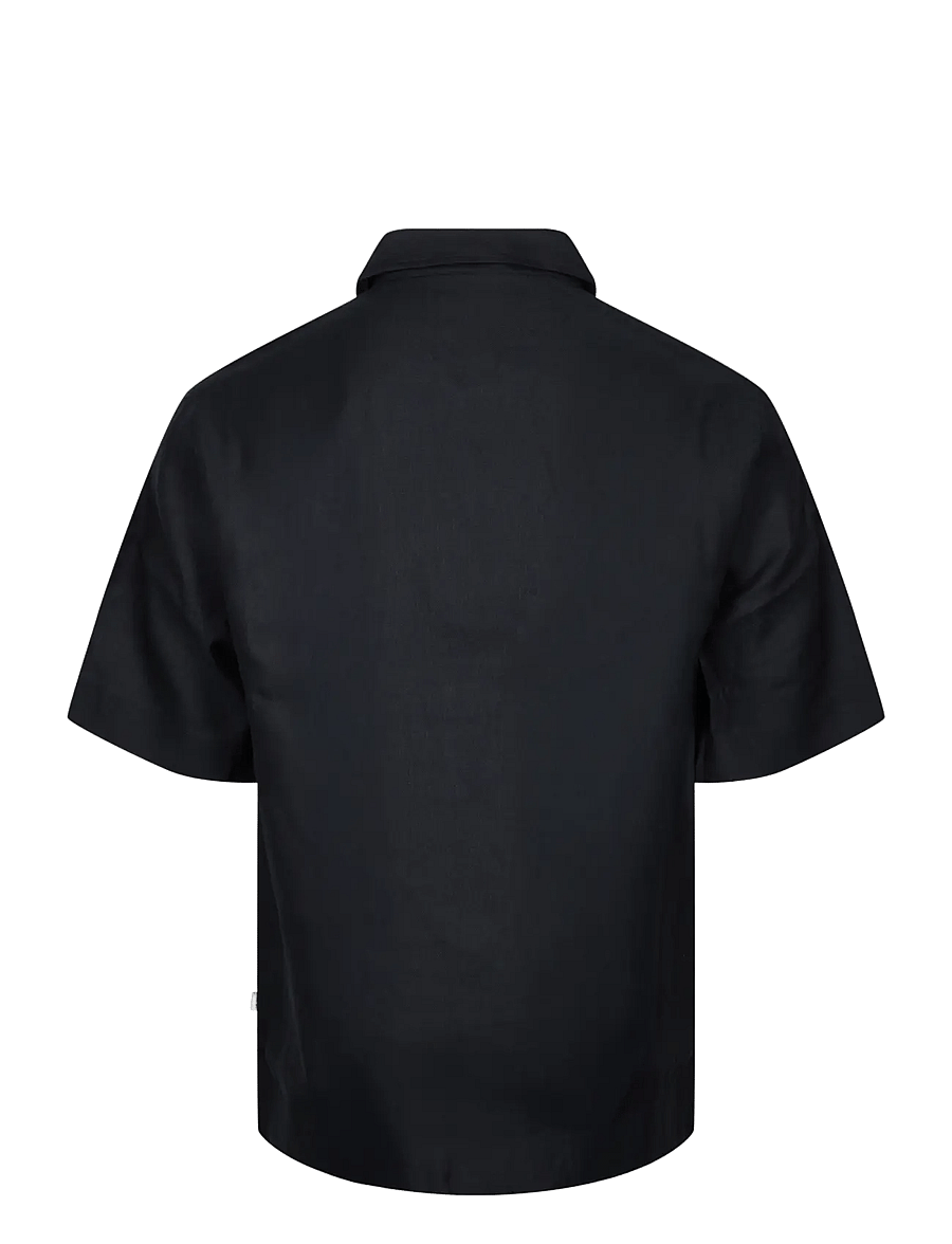 NN.07 - Bruno 1808 Half Zip Polo - black - 1