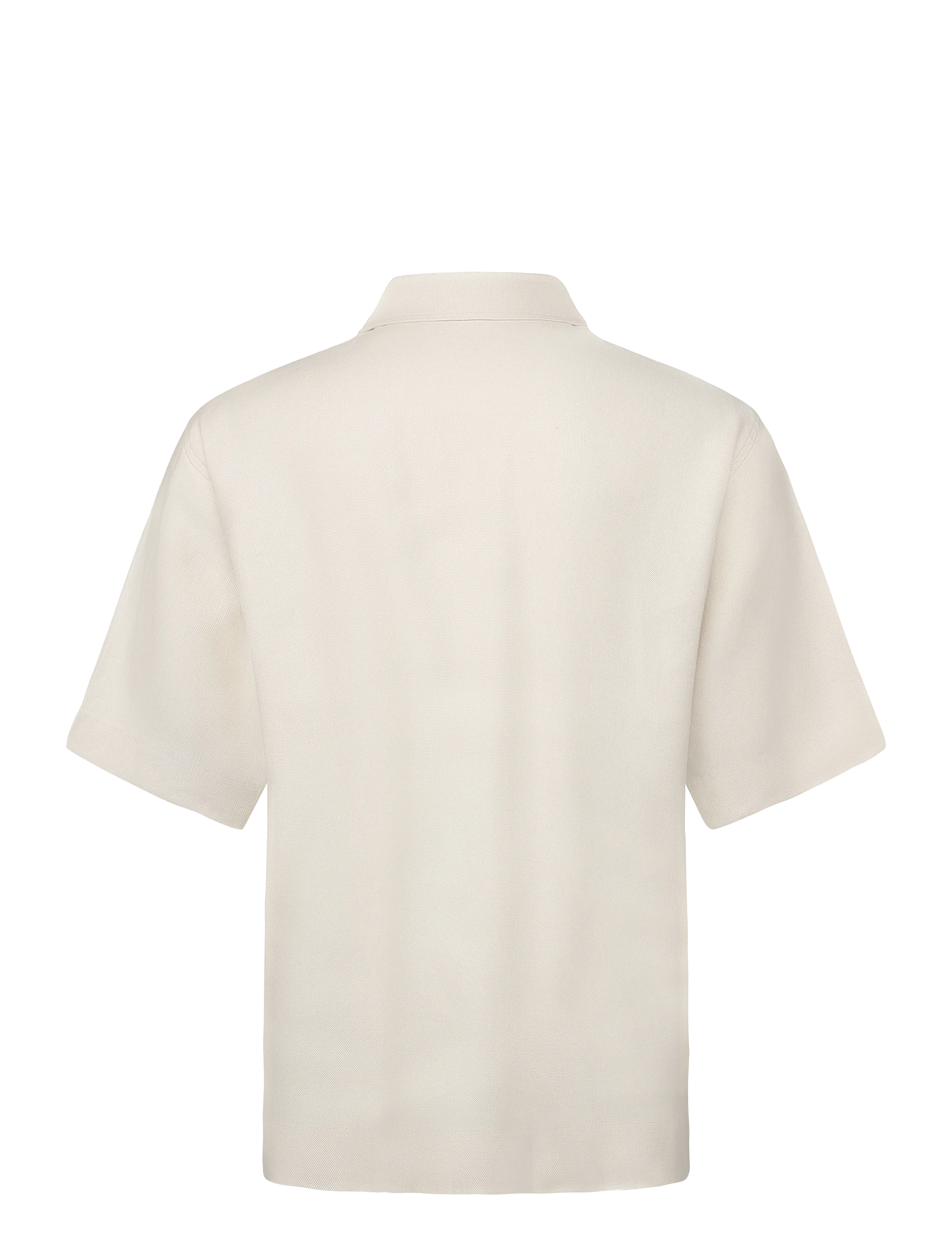 NN.07 - Bruno 1808 Half Zip Polo - short-sleeved polos - cream - 1