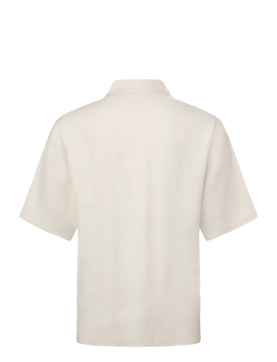 NN.07 - Bruno 1808 Half Zip Polo - kurzärmelig - cream - 1