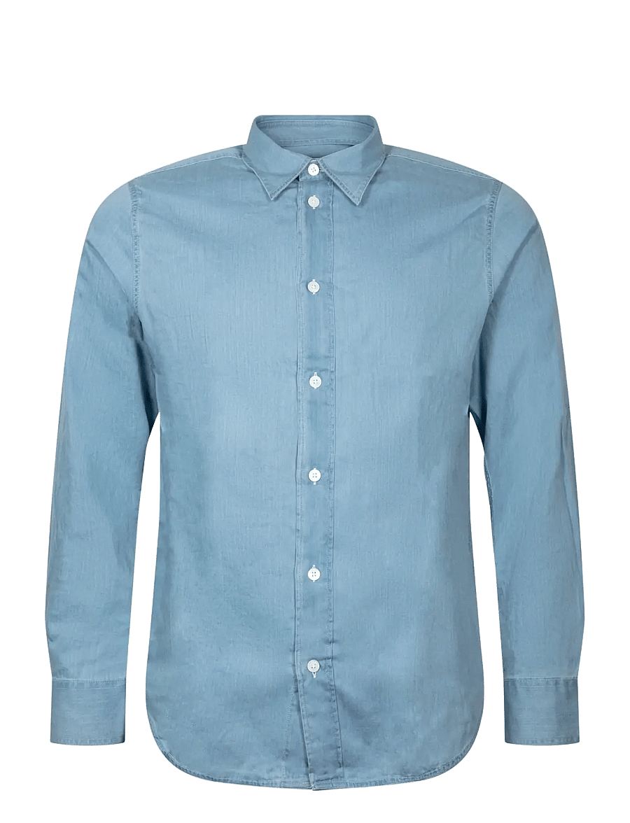NN.07 - Colby 5765 Shirt - denim shirts - blue - 0