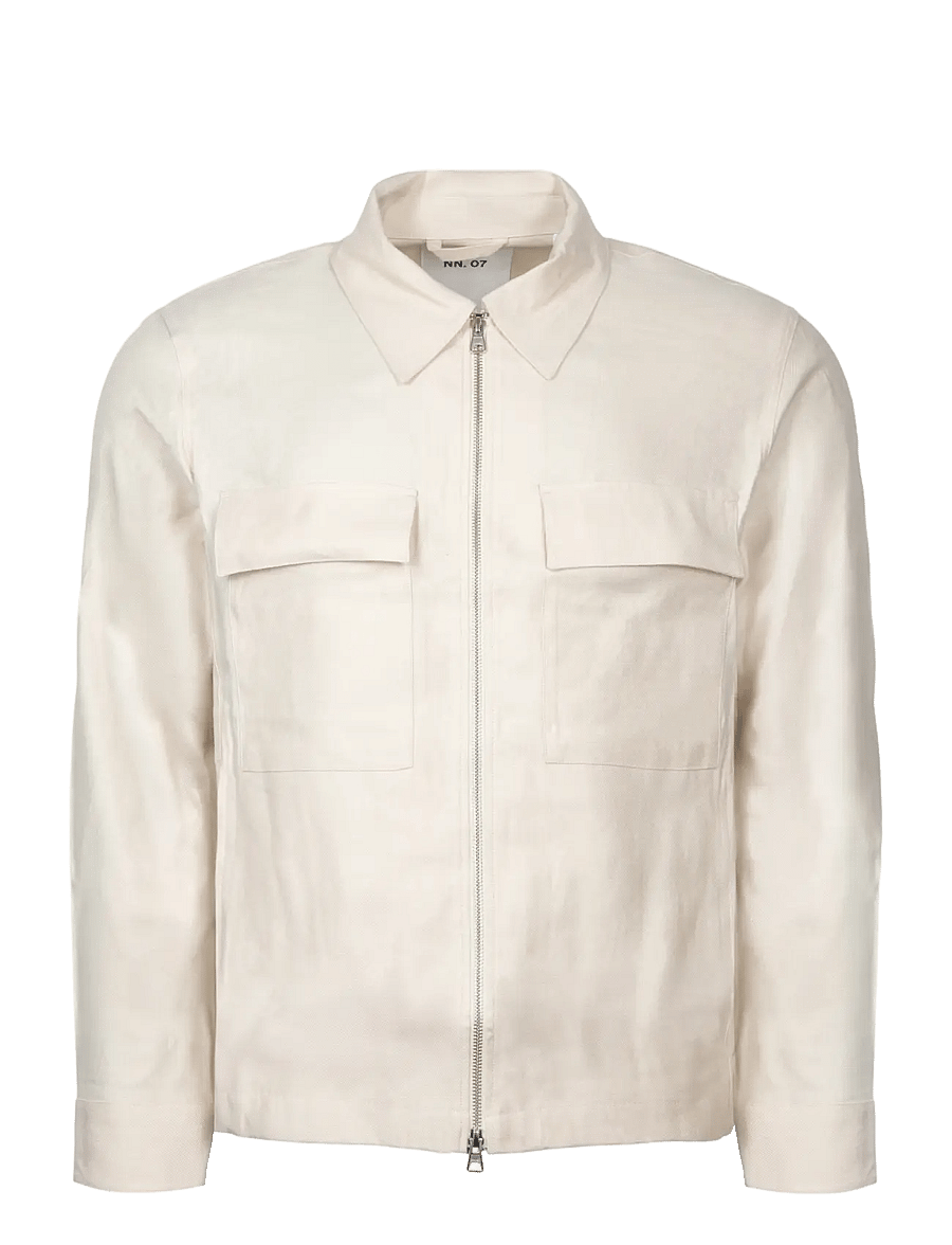 NN.07 - Enzo 5708 Shirt - fall jackets - cream - 0