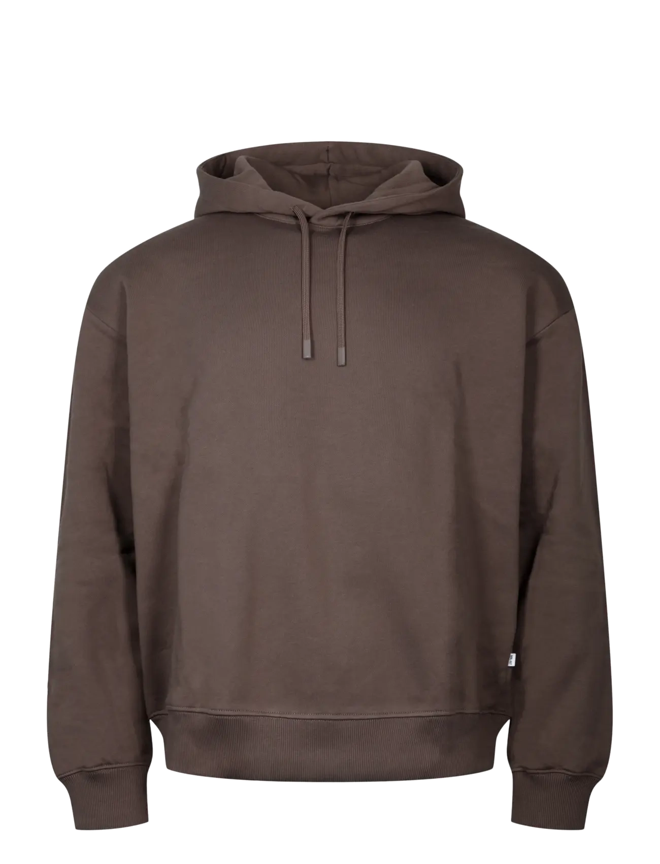 NN.07 David 3014 Hoodie - Kapuutsiga pusad - BROWN / brown