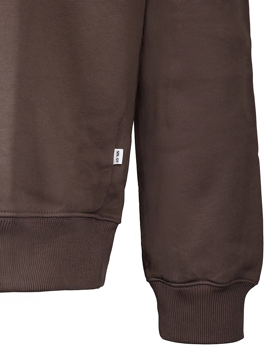 NN.07 - David 3014 Hoodie - kapuutsiga pusad - brown - 2