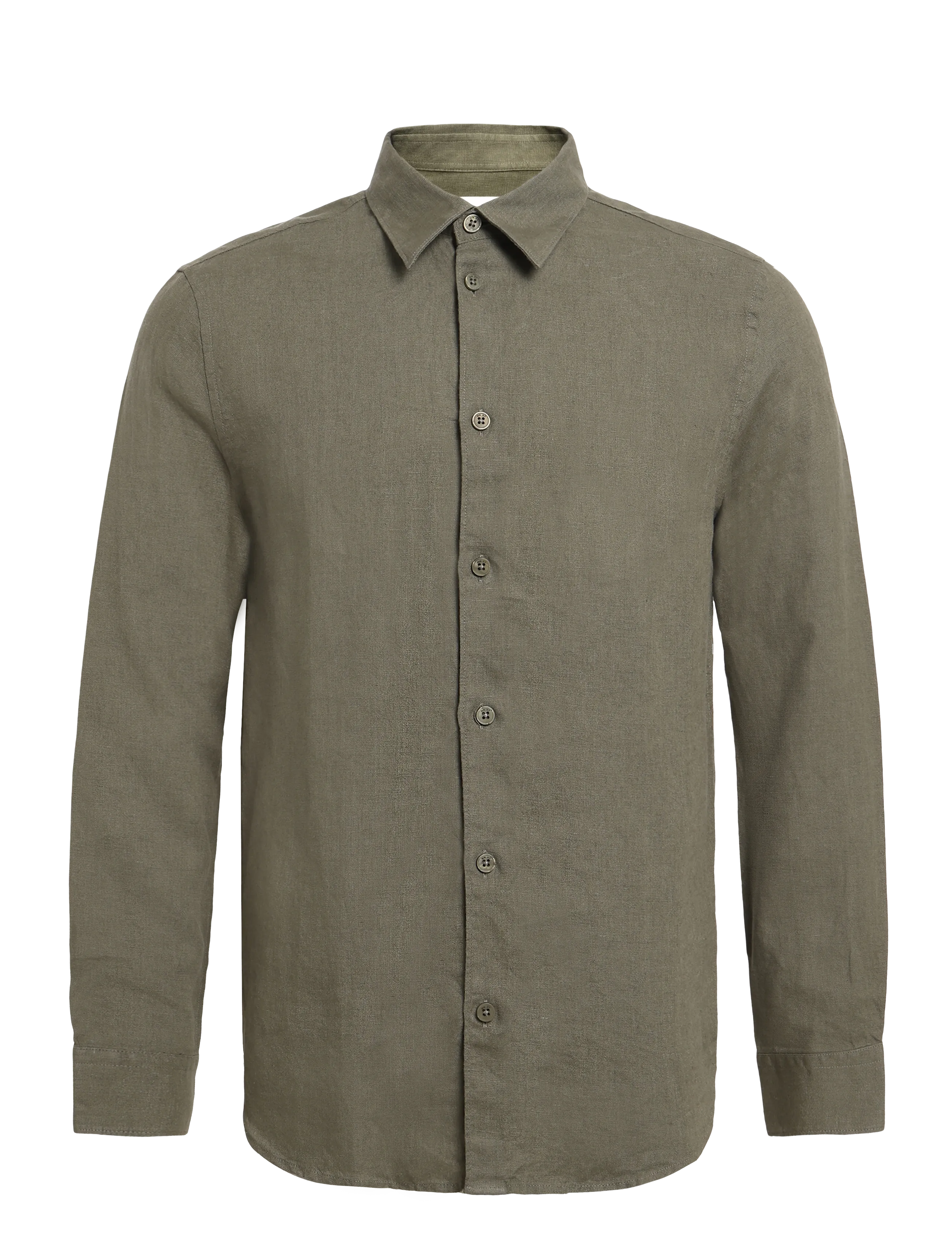 NN.07 Elian 5320 Shirt - Freizeithemden - GREEN / khaki/green