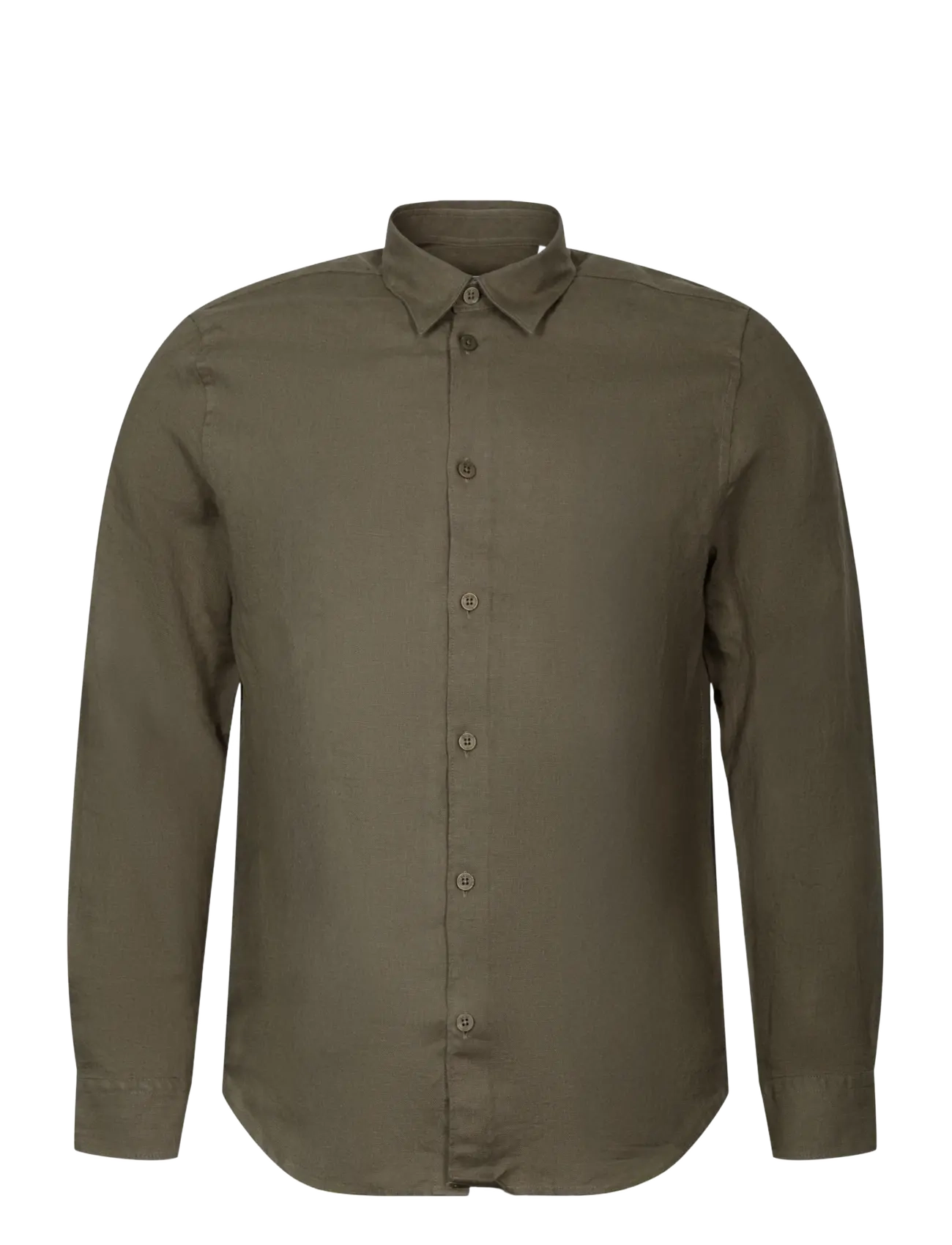 NN.07 Elian 5320 Shirt - Särgid - GREEN / khaki/green