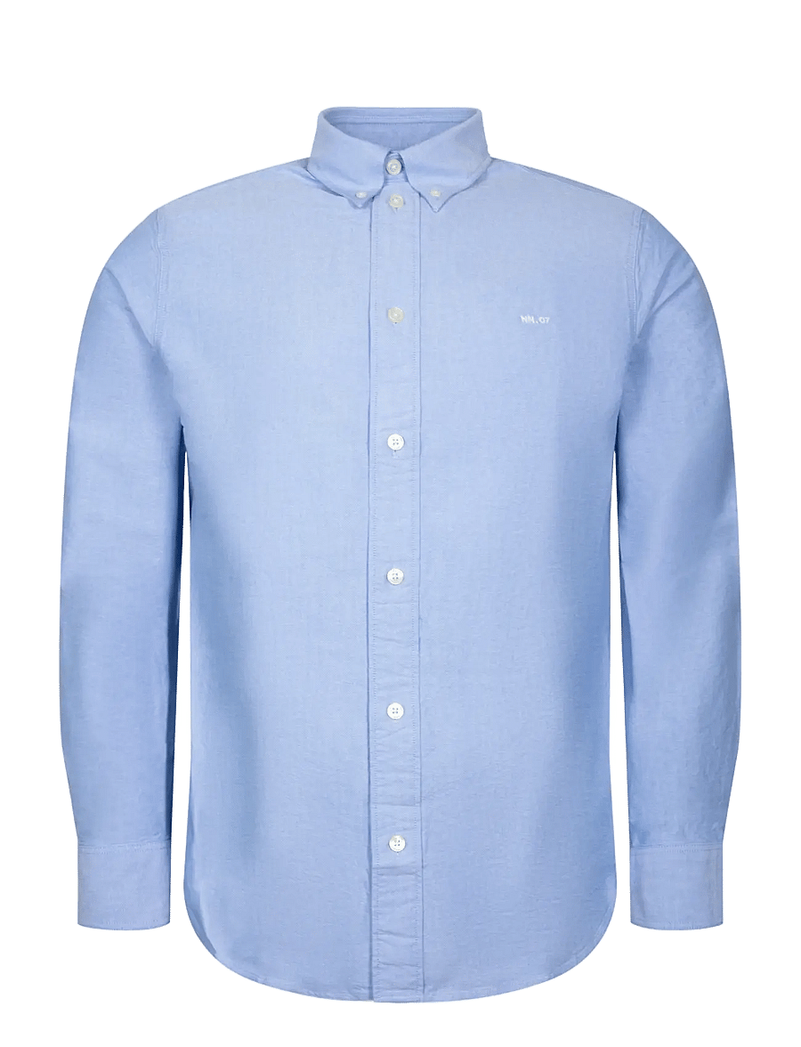 NN.07 - Colby 5910 Shirt - oxford skjorter - blue - 0