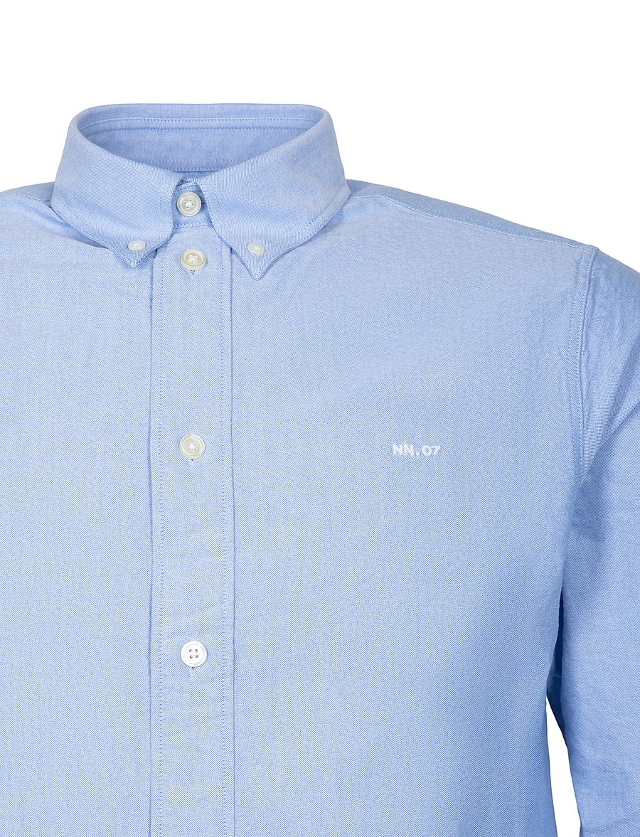 NN.07 - Colby 5910 Shirt - oxford skjorter - blue - 2
