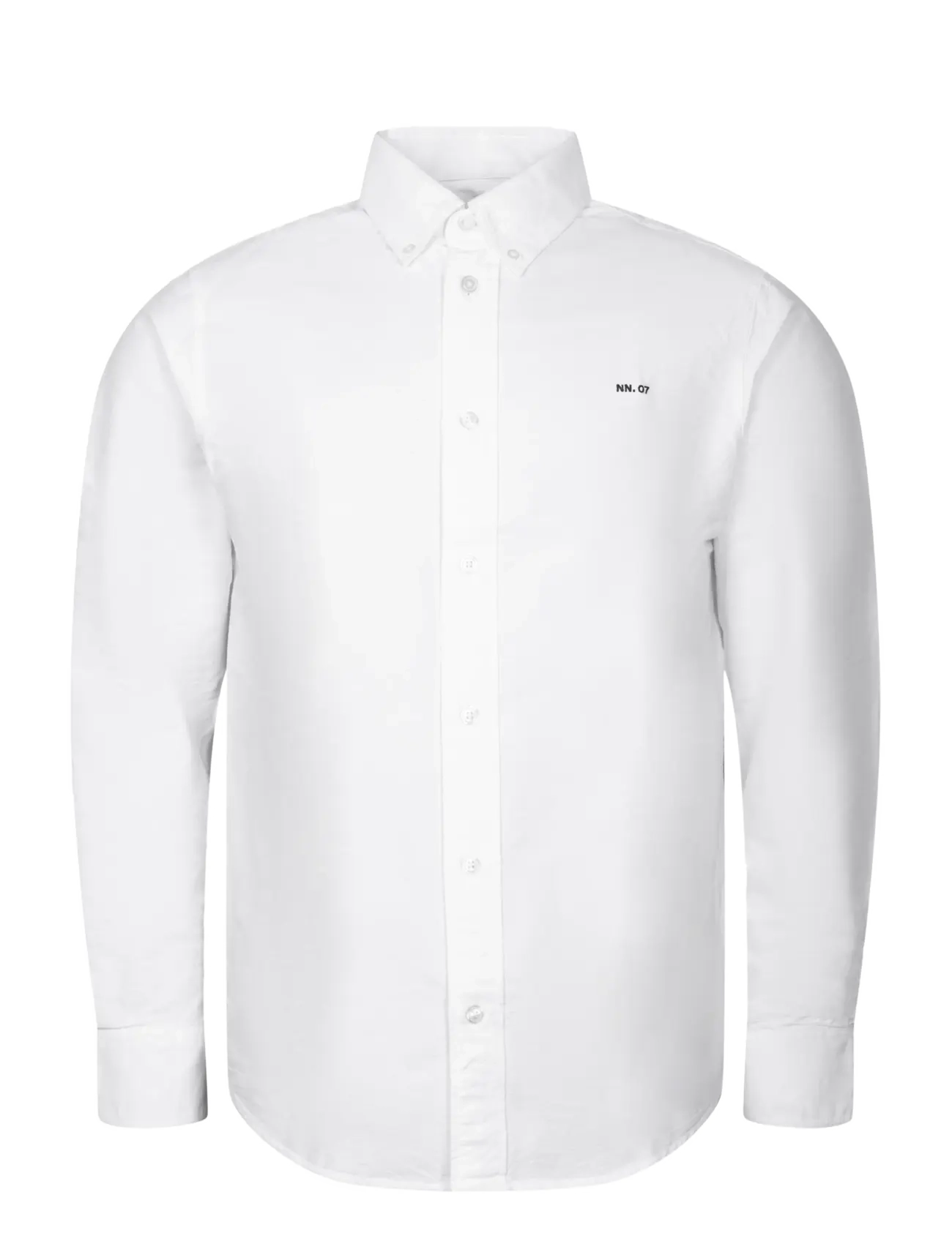 NN.07 Colby 5910 Shirt - Särgid - WHITE / white