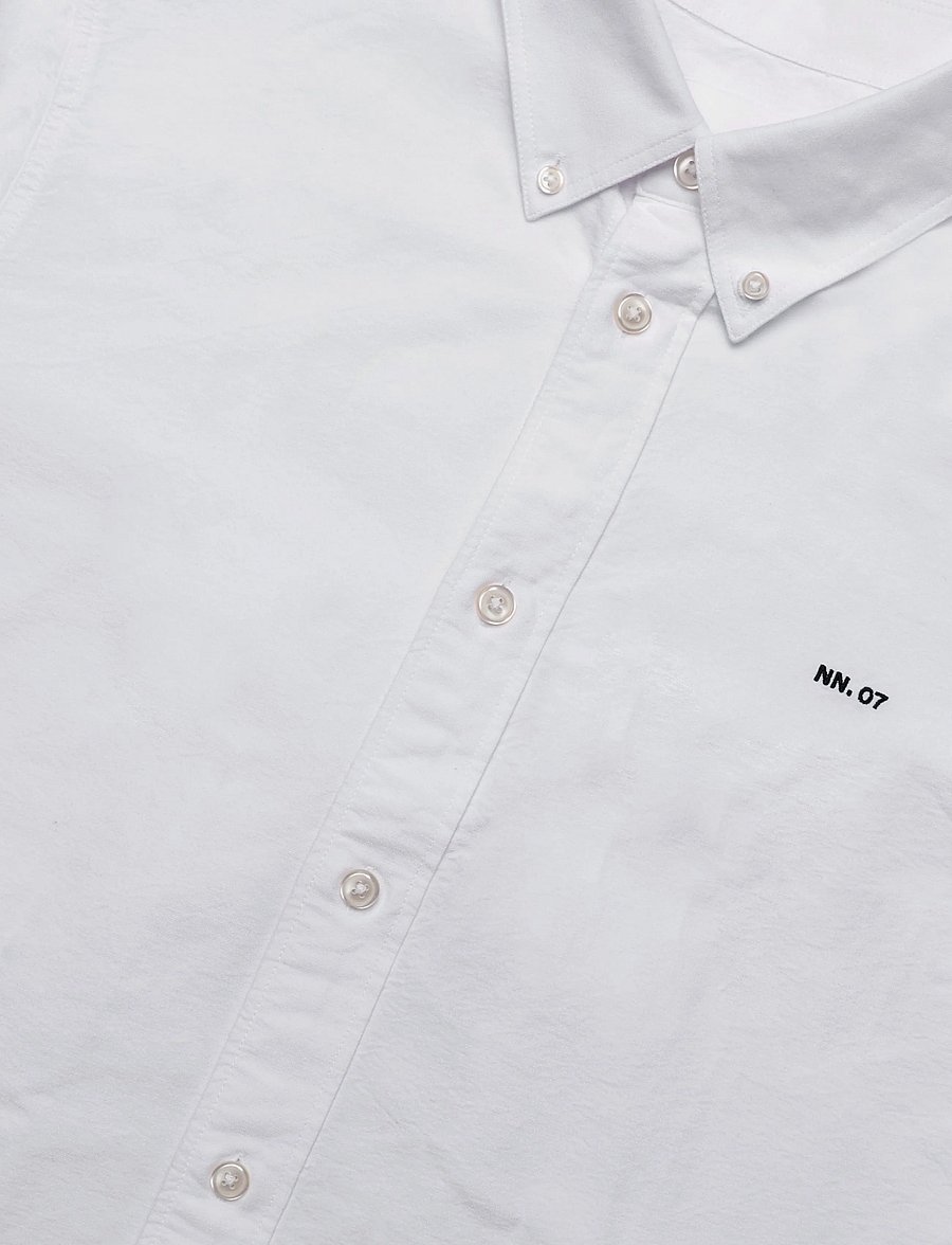 NN.07 - Colby 5910 Shirt - oxford shirts - white - 2