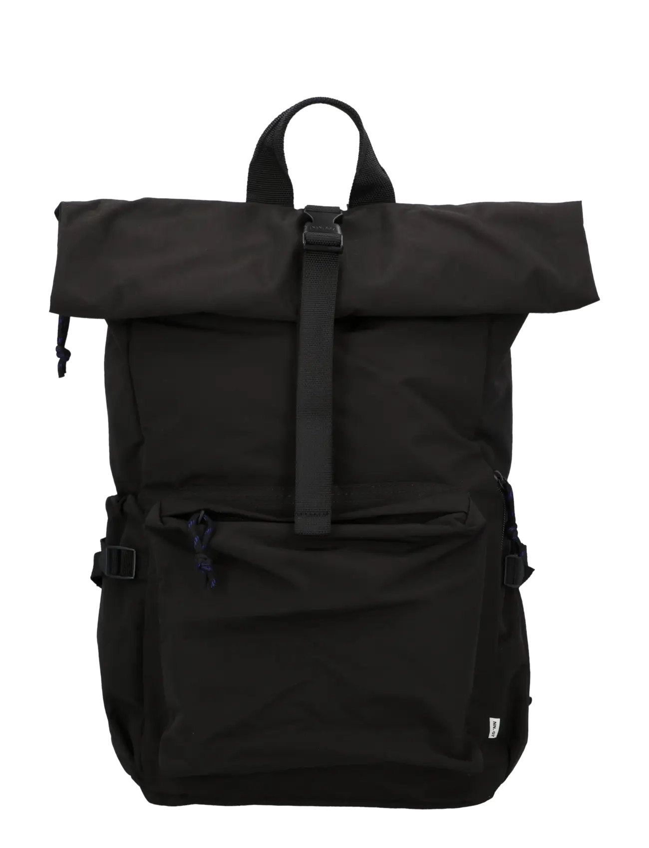 NN.07 Roll Top Backpack, One Size, Black, Backpacks > Rolltop Backpacks, Herre