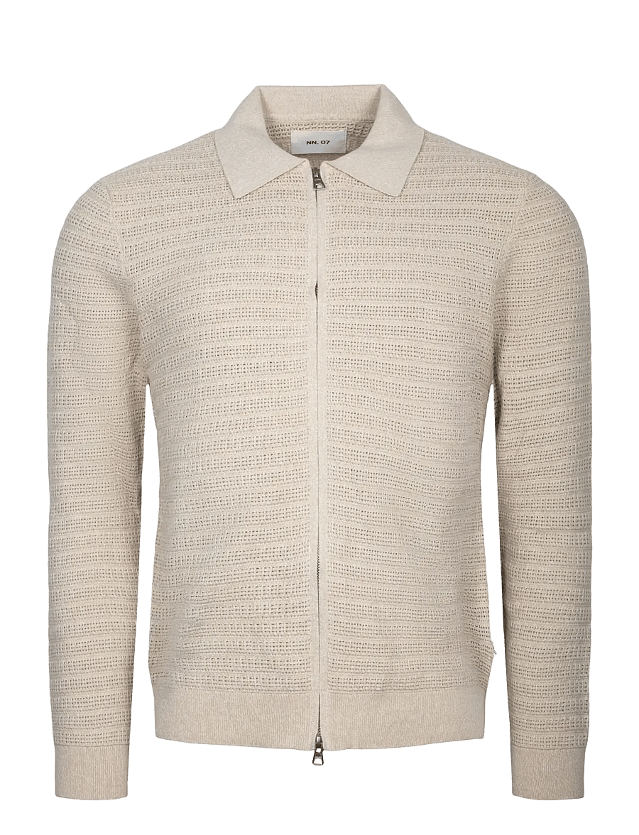 NN.07 - Dixon 8280 Jacket - lukuga džemprid - cream - 0