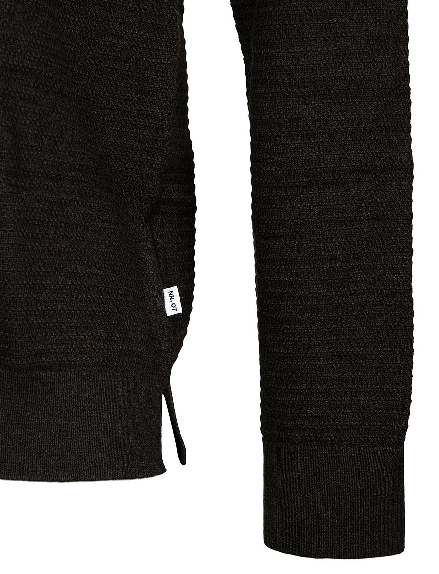 NN.07 - Paul Polo 60019 - poloer i strik med lange ærmer - green - 2