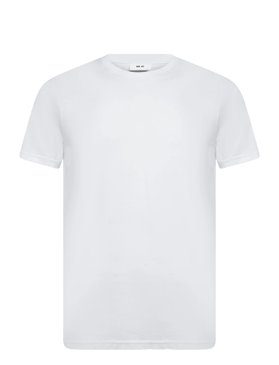 NN.07 - Percy 3508 T-Shirt - kurzärmelige t-shirts - white - 0