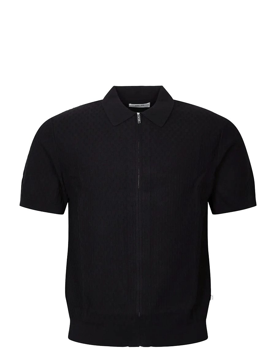 NN.07 - Gustav 60016 Polo - geweven polo's - black - 0