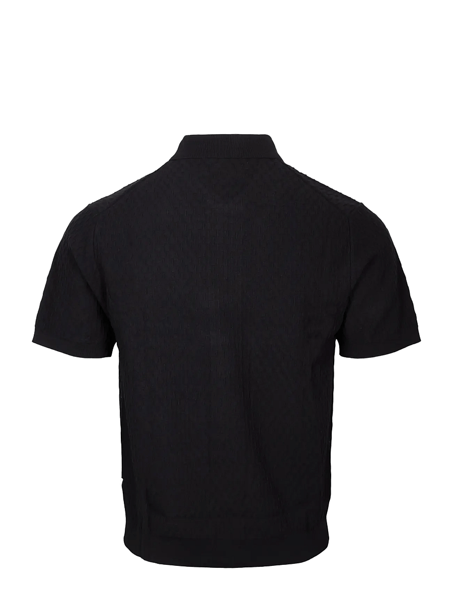 NN.07 - Gustav 60016 Polo - geweven polo's - black - 1
