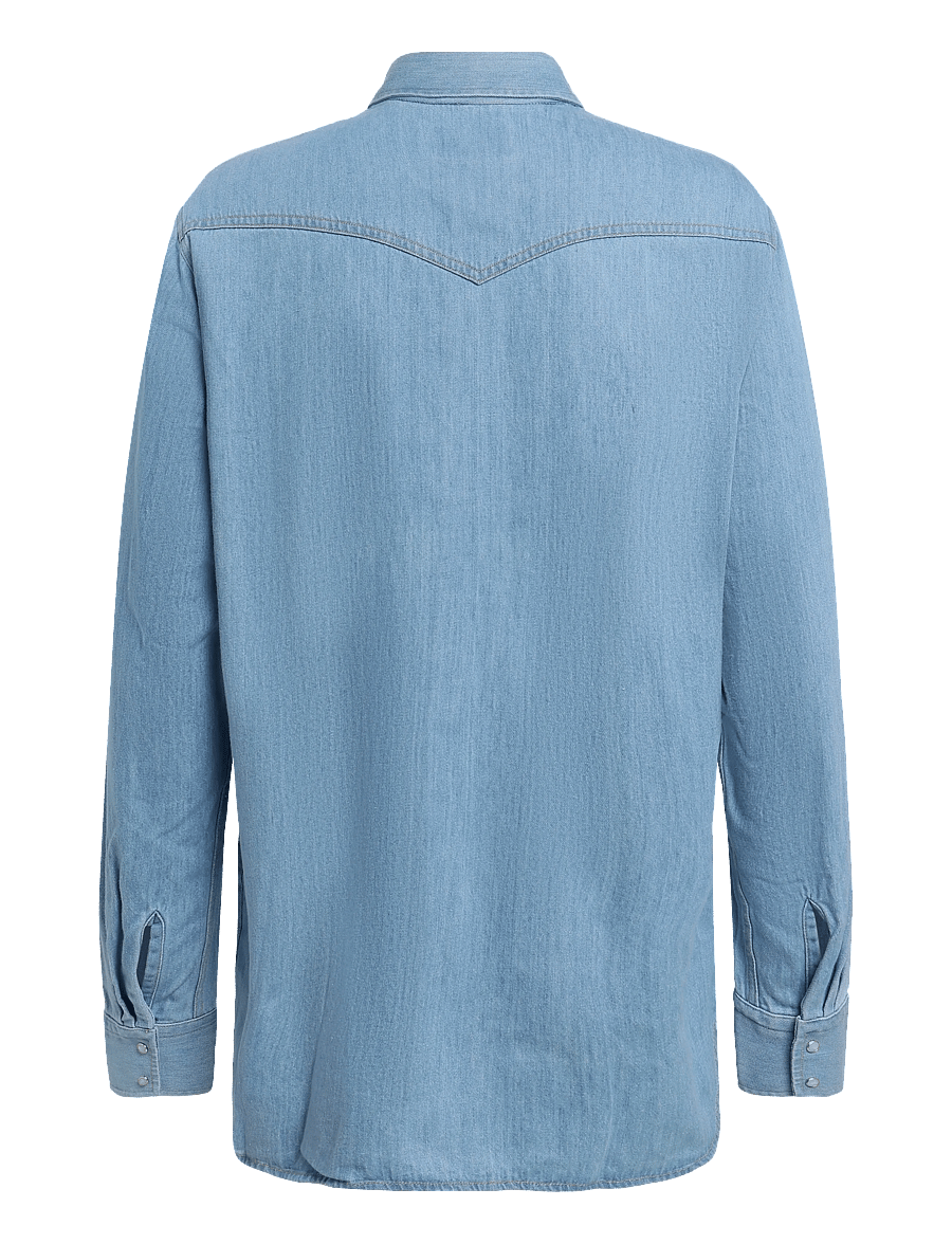 NN.07 - Ricky 50015 Shirt - jeansskjortor - blue - 1