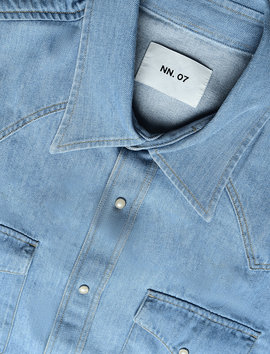 NN.07 - Ricky 50015 Shirt - jeanshemden - blue - 2