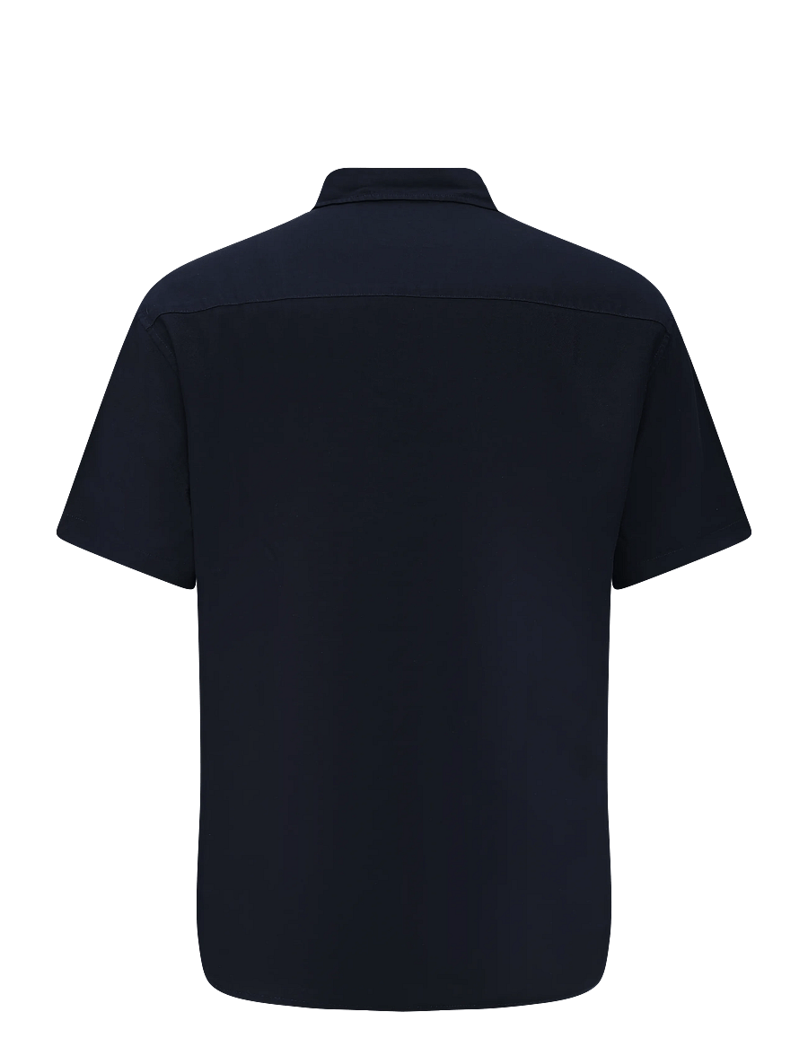 NN.07 - Deon SS 5027 Shirt - short-sleeved shirts - blue - 1