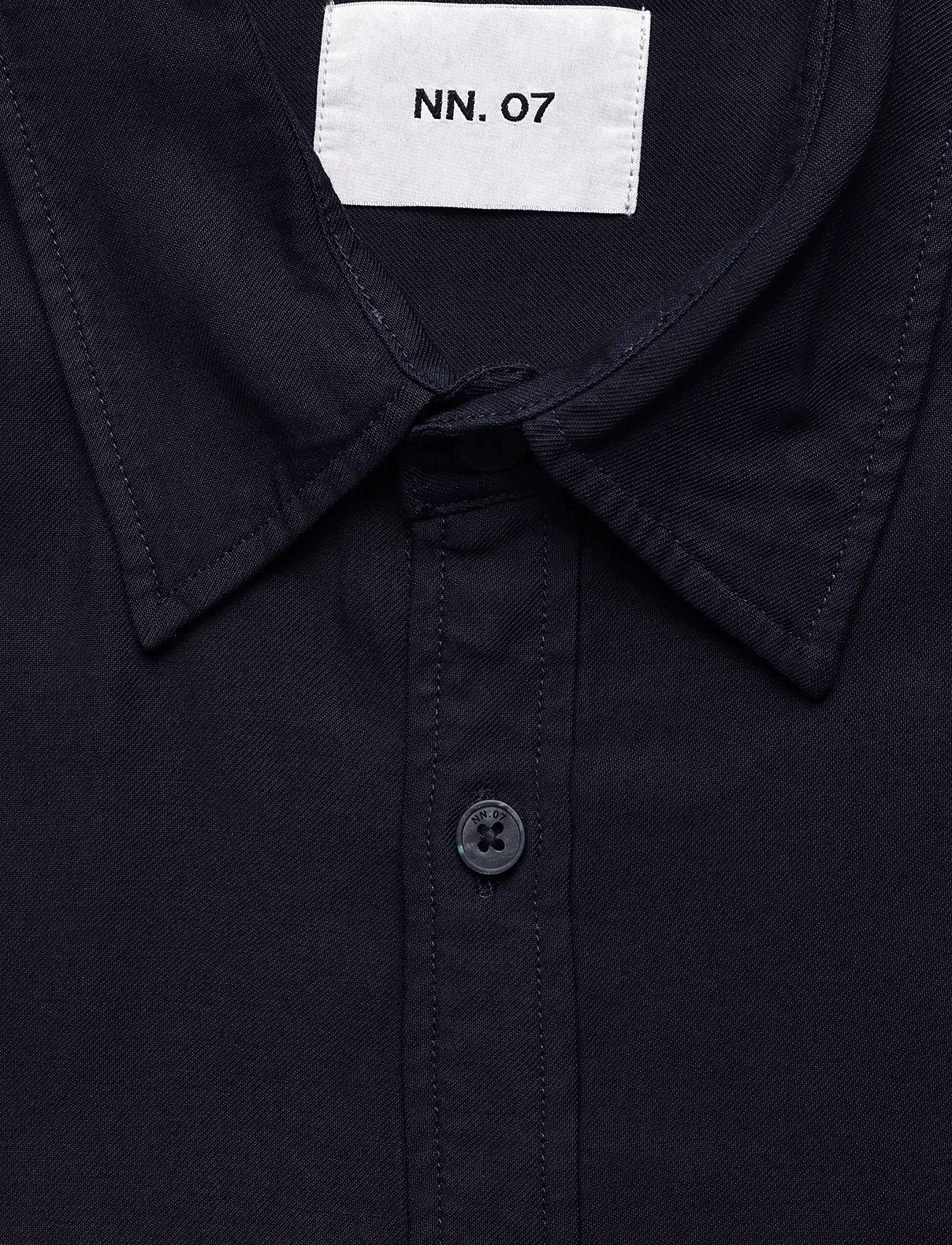 NN.07 - Deon SS 5027 Shirt - short-sleeved shirts - blue - 2