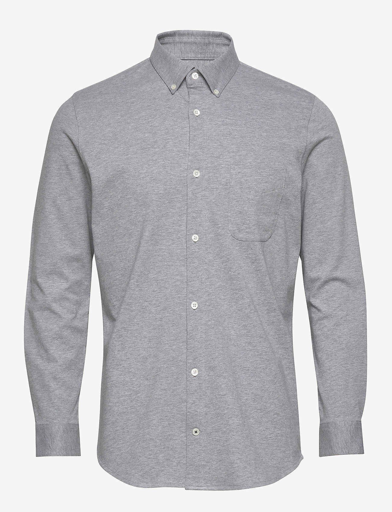 Sean jersey BD 3382 - LIGHT GREY  MELANGE
