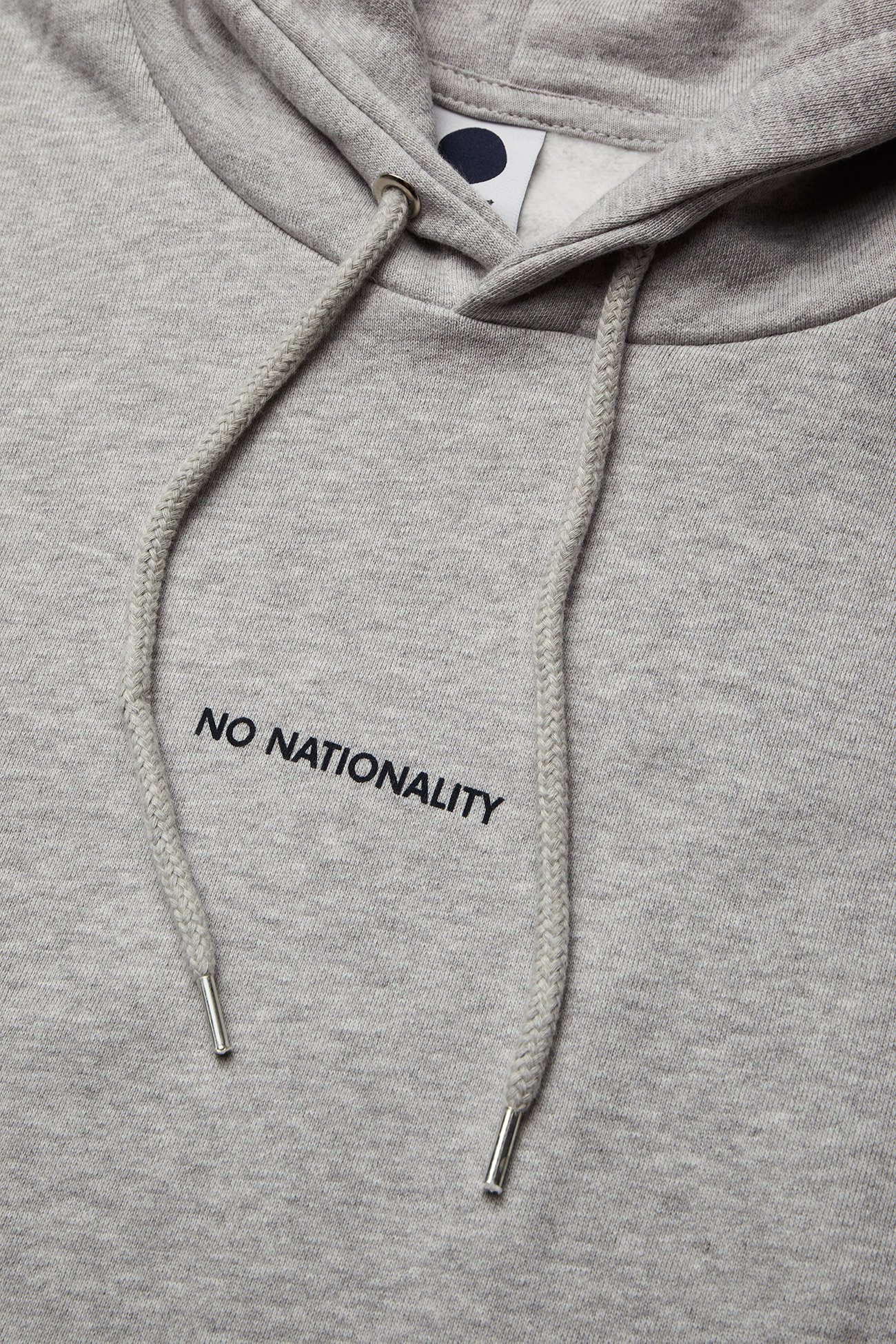NN07 - Barrow Hoodie 3385 - light grey  melange - 2