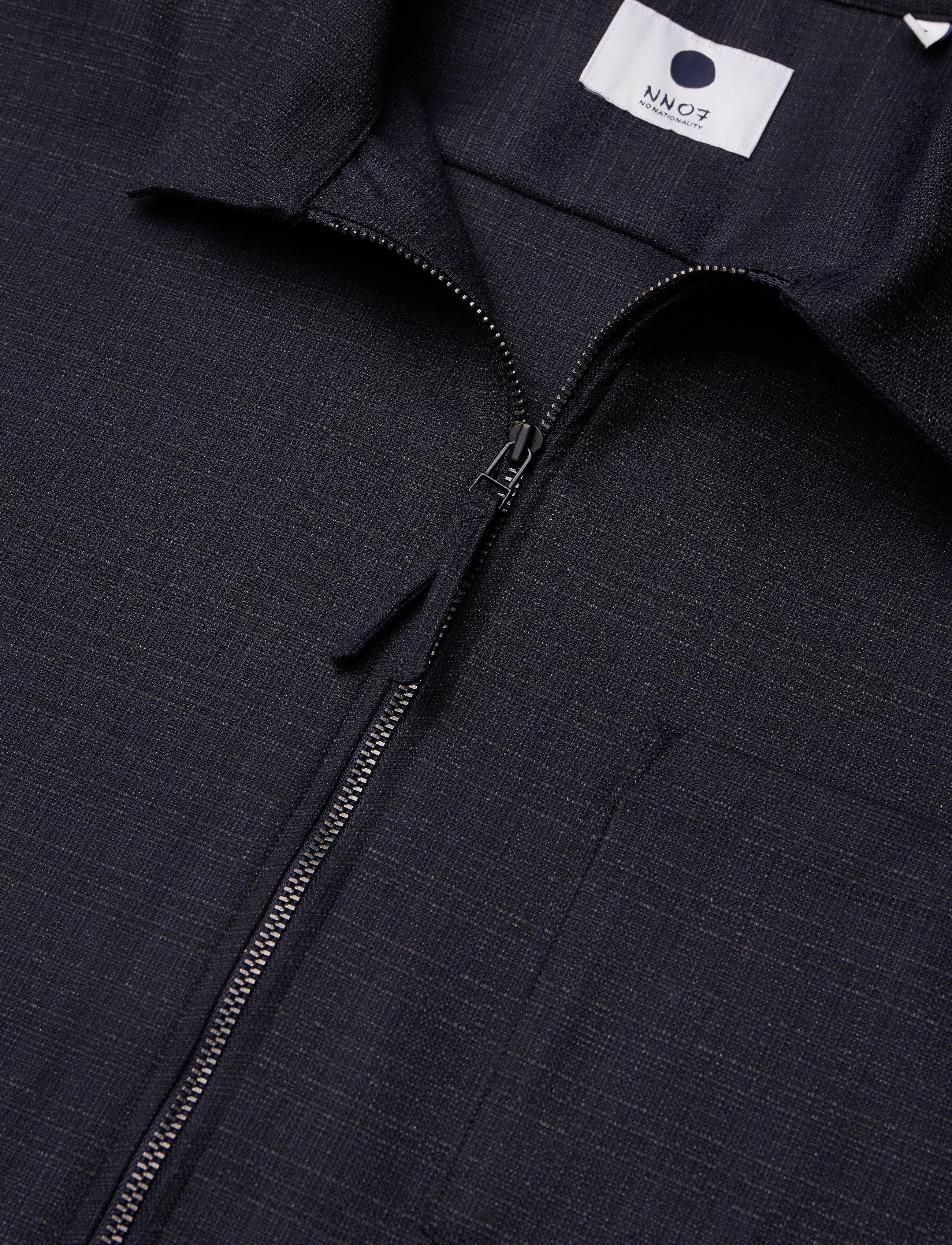 NN07 - Zip Shirt 1340 - navy blue - 3