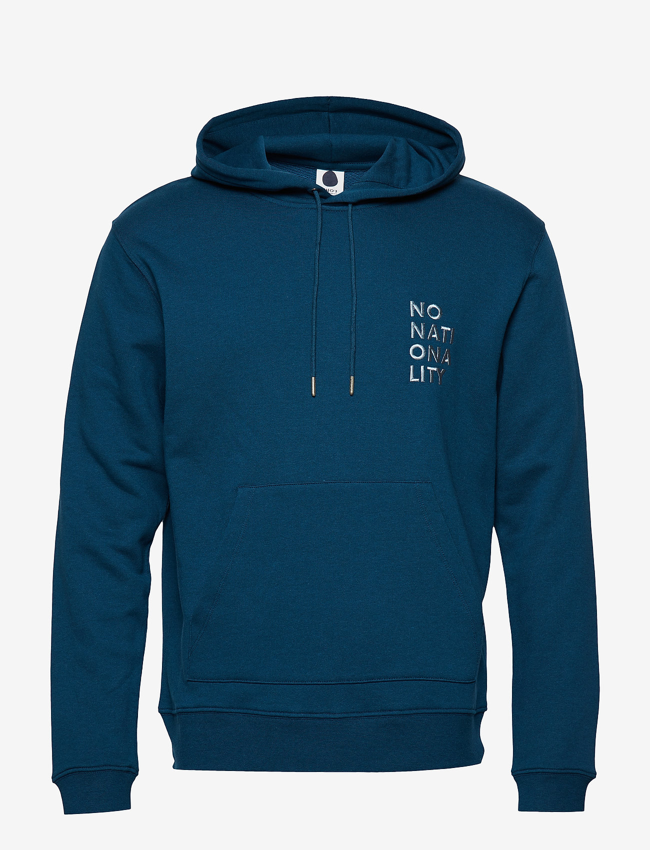 NN07 - Barrow Hoodie 3354 - aqua navy - 0