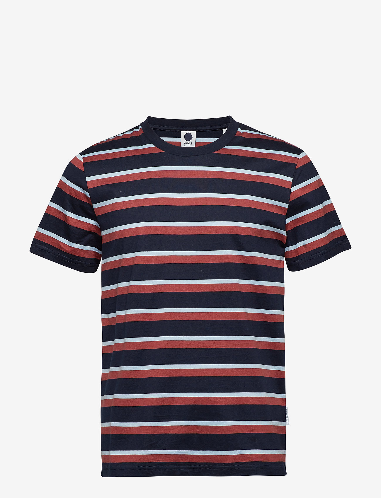 NN07 - Barry Stripe Tee 3404 - multi stripe - 0