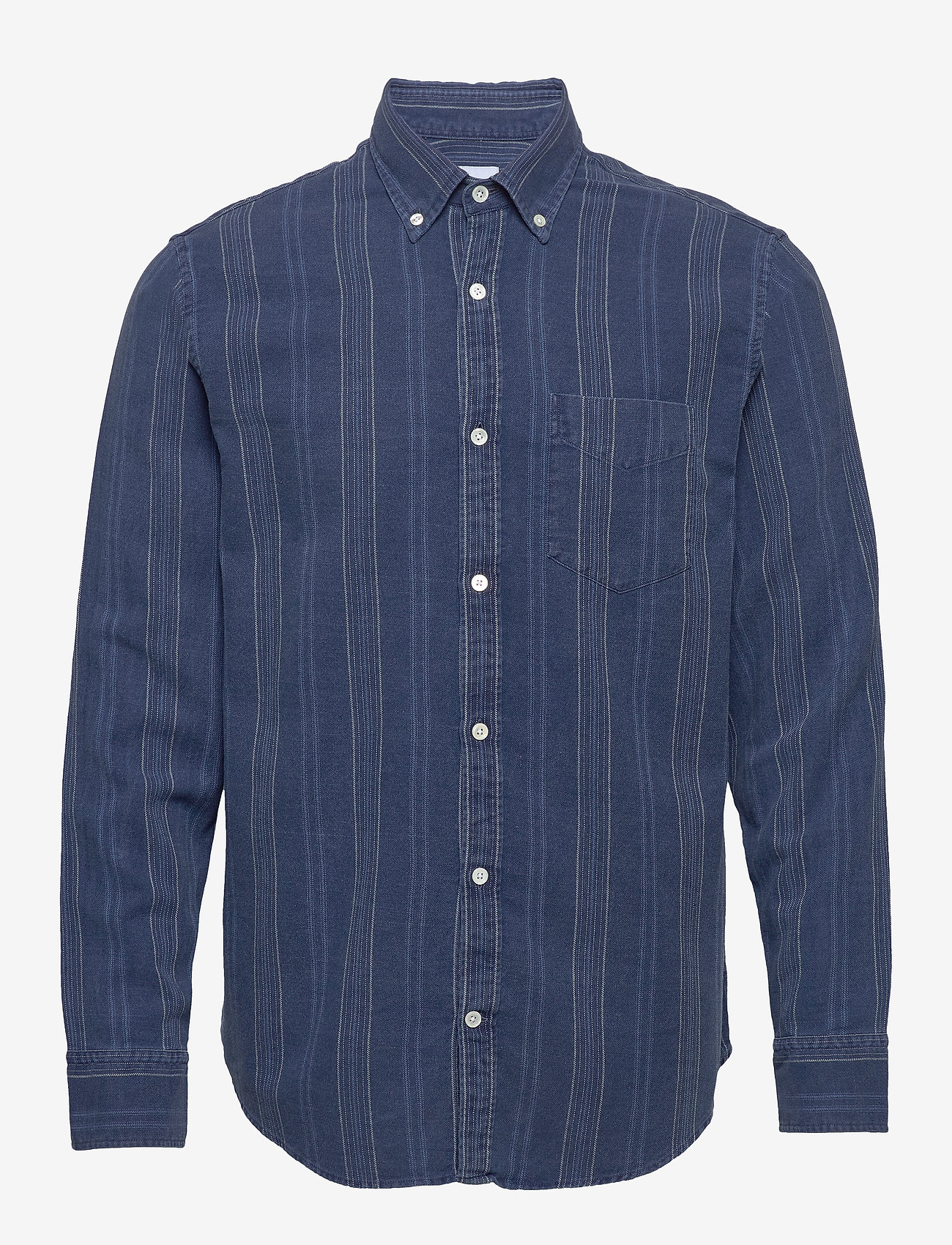 NN07 - Levon Shirt 5139 - indigo stripe - 0