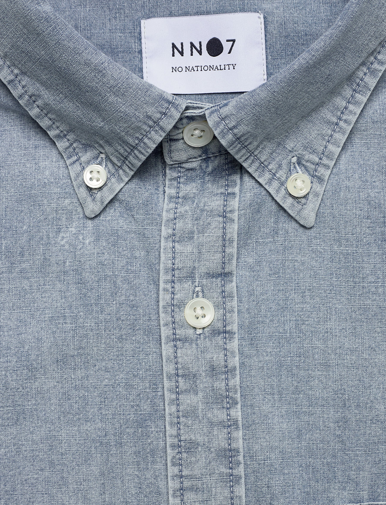 NN07 - Levon Shirt 5189 - super light indigo - 2