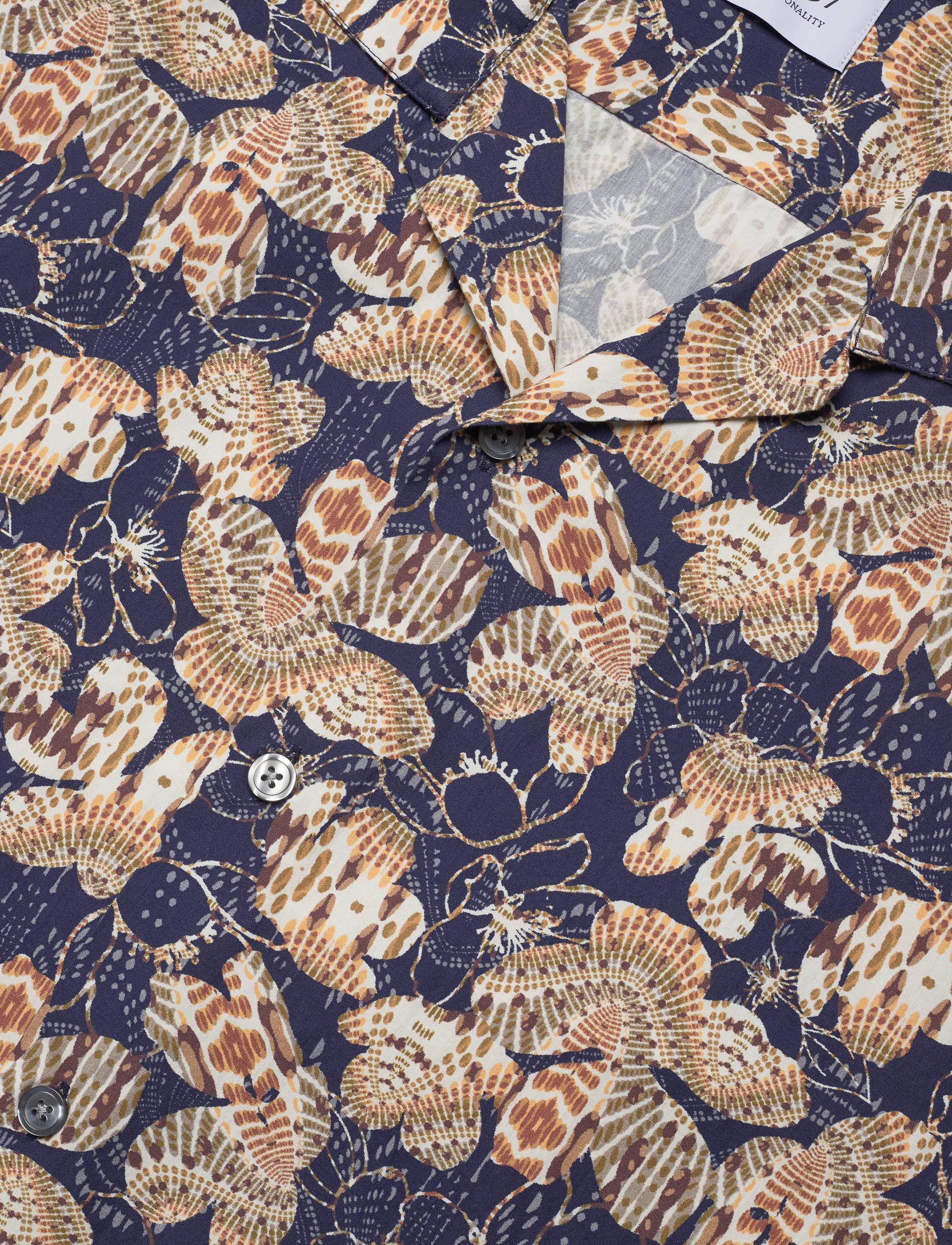 NN07 - Miyagi Short 5133 - navy print - 3