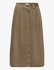 Noa Noa - CharlotteNN Skirt - midi kjolar - capers green - 0