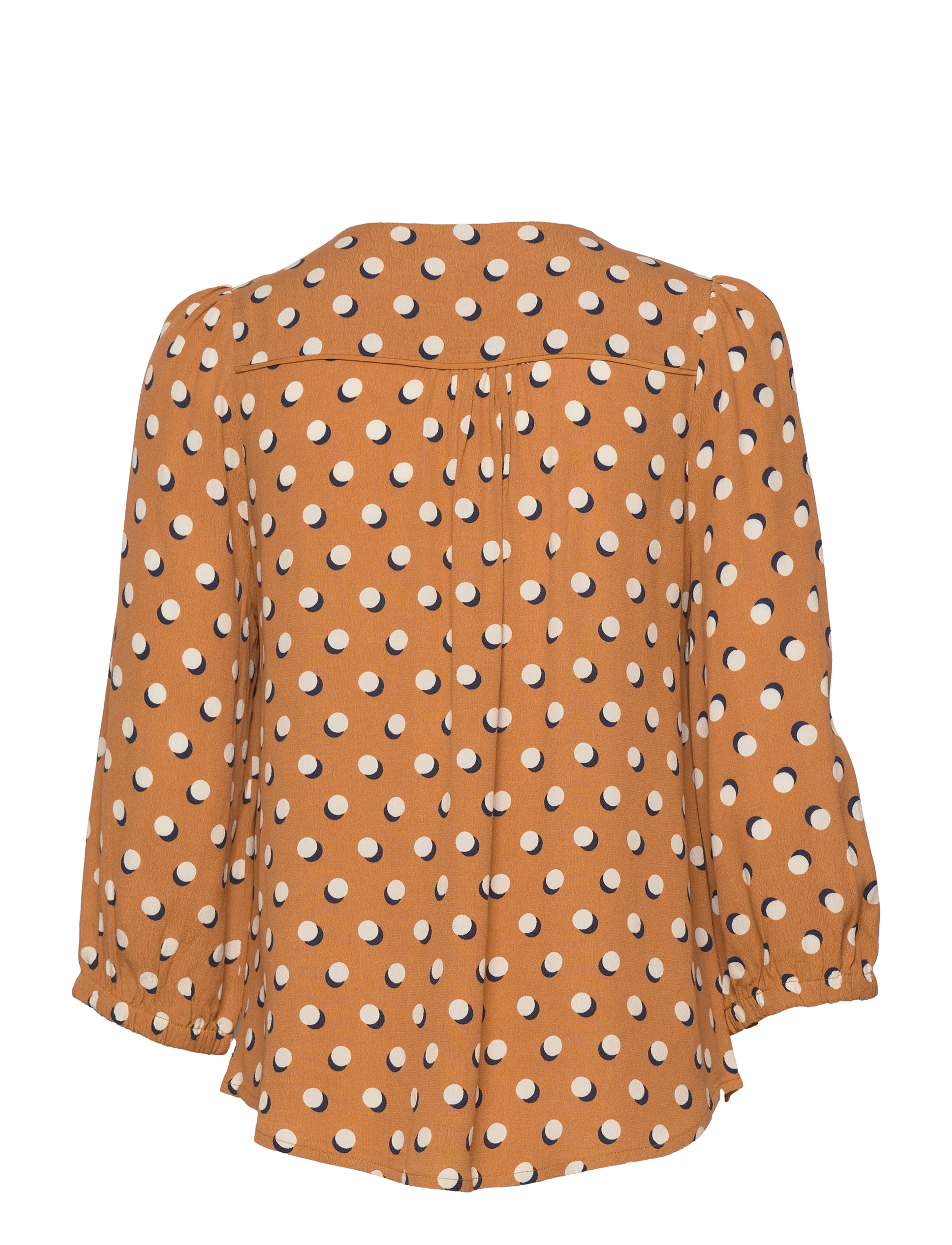 Noa Noa - Blouse - long-sleeved blouses - print brown - 1