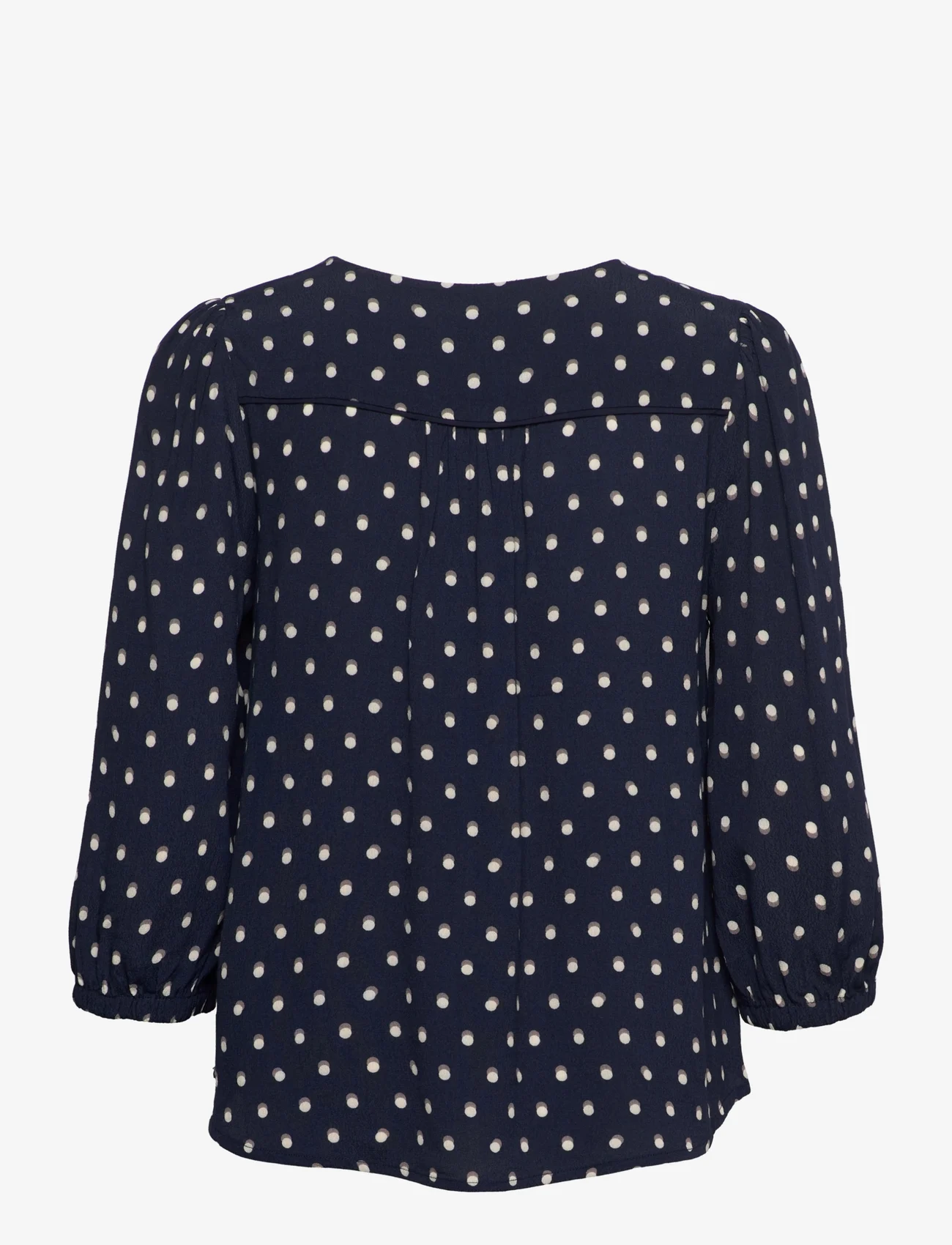 Noa Noa - Blouse - long-sleeved blouses - print dark blue - 1