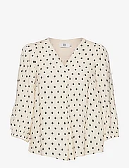 Noa Noa - Blouse - blouses met lange mouwen - print off white - 0