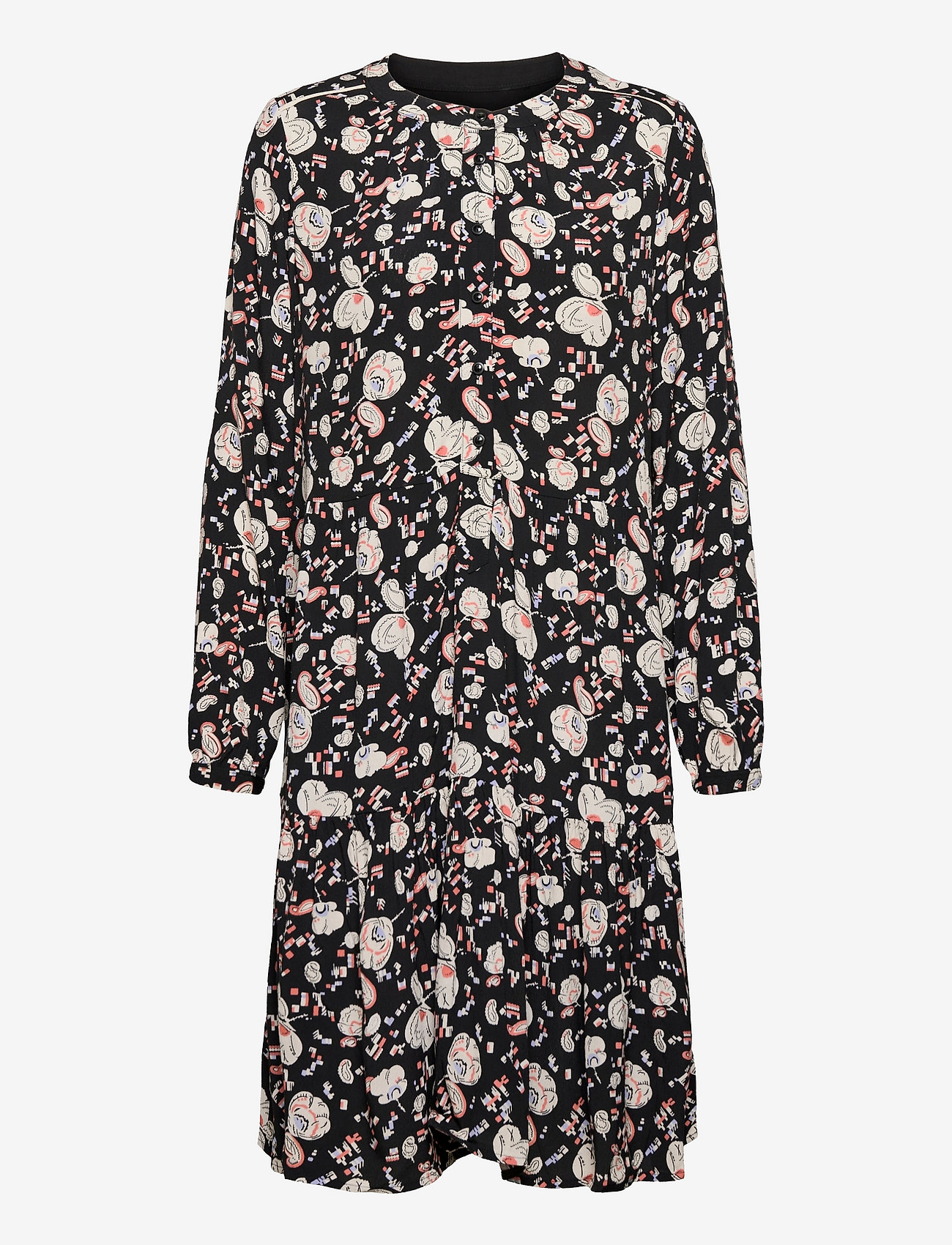 Noa Noa - Tunic - midikleidid - print black - 0