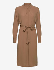 Dress long sleeve - TOASTED COCONUT