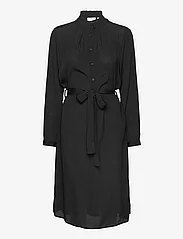 Noa Noa - Dress long sleeve - marškinių tipo suknelės - black - 0