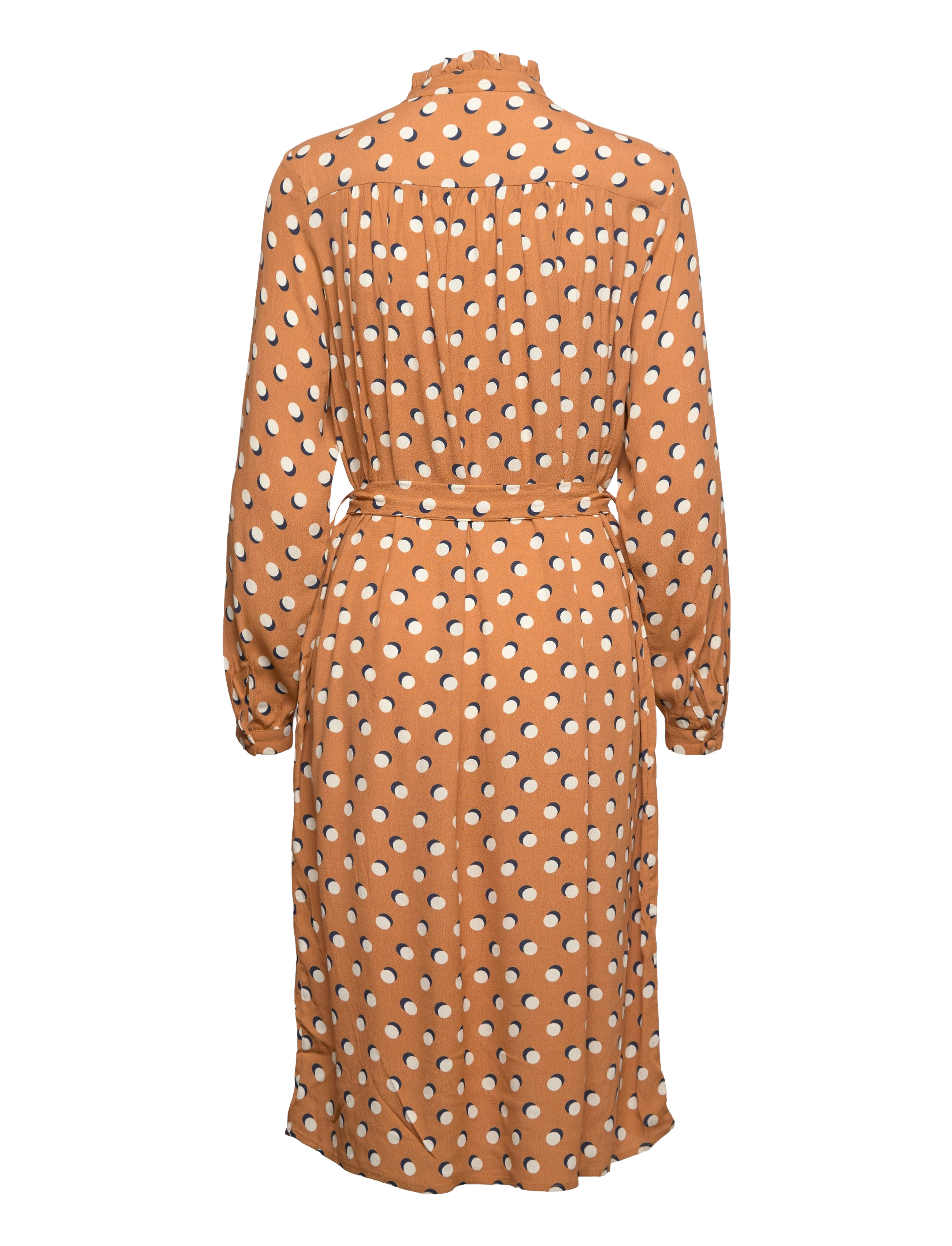 Noa Noa - Dress long sleeve - skjortekjoler - print brown - 1