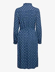 Noa Noa - Dress long sleeve - marškinių tipo suknelės - print dark blue - 1