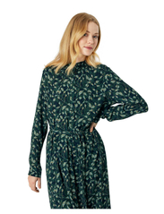 Noa Noa - LonaNN Dress - marškinių tipo suknelės - print green/blue - 4