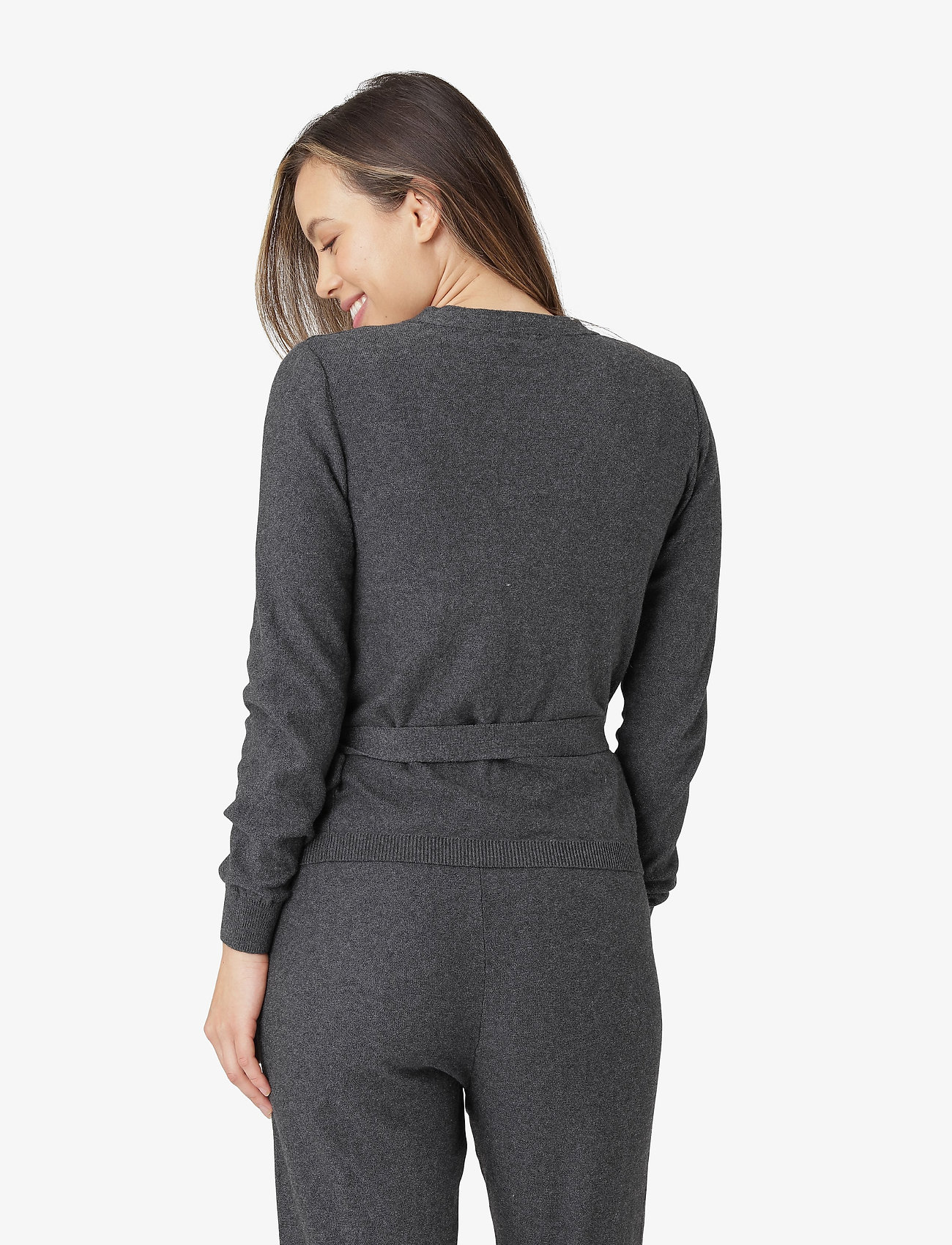 Noa Noa - Wrap - grey melange - 4