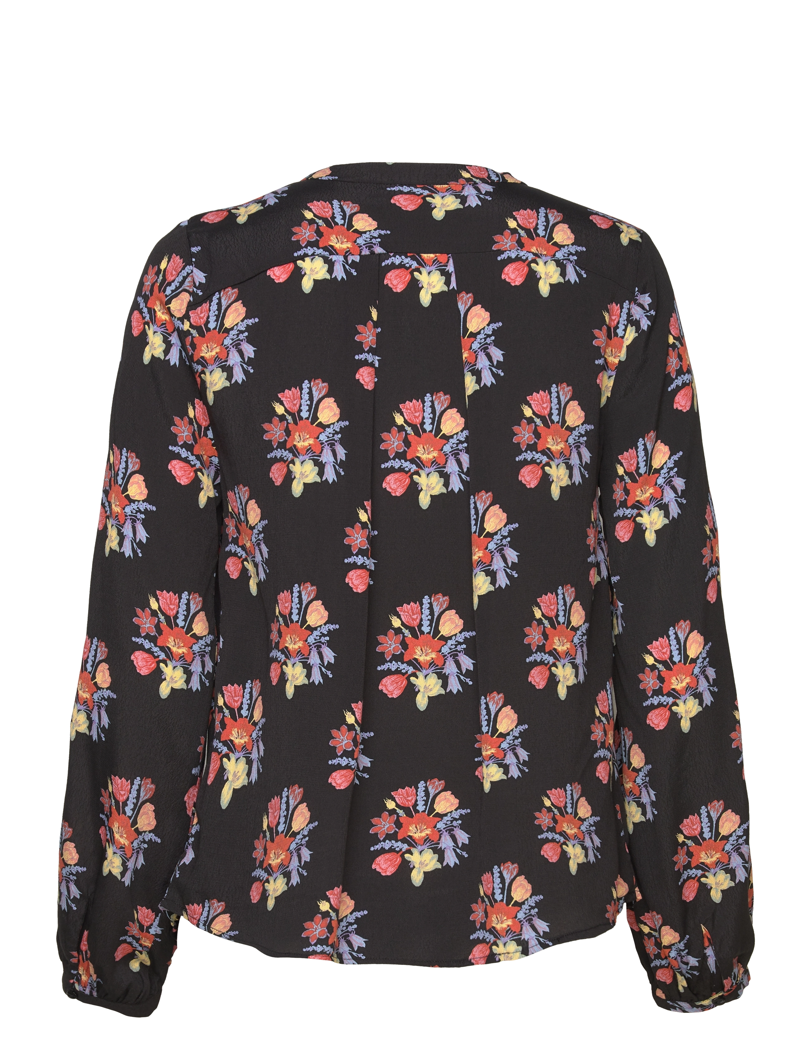 Noa Noa - BellaNN Blouse - langärmlige blusen - print black/multicolour - 1