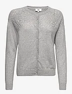 ClaraNN Cardigan - GREY MELANGE