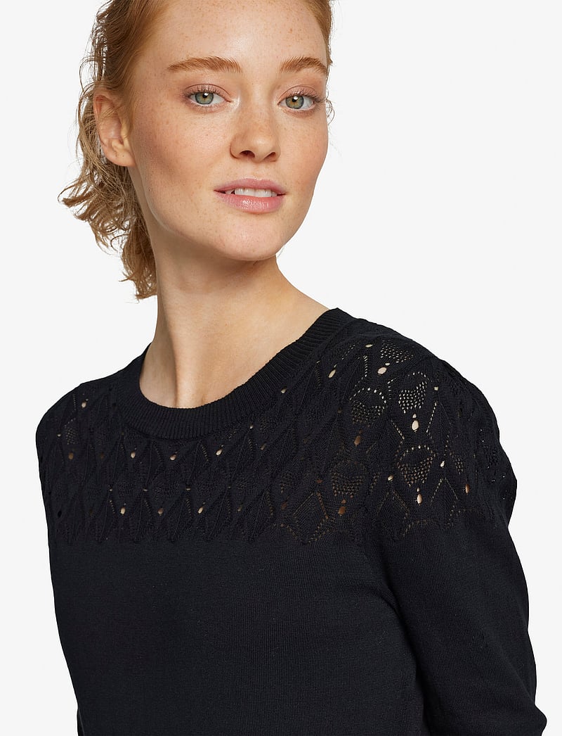 Noa Noa - ClaraNN Pullover - sweaters - black - 2
