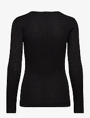 Noa Noa - SofiaNN T-Shirt Long Sleeve - pitkähihaiset t-paidat - black - 1