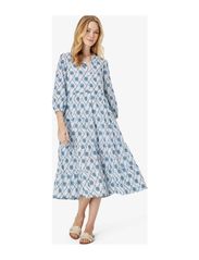 Noa Noa - LottaNN Dress - summer dresses - print blue - 0