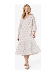 Noa Noa - LottaNN Dress - midi jurken - print white - 2